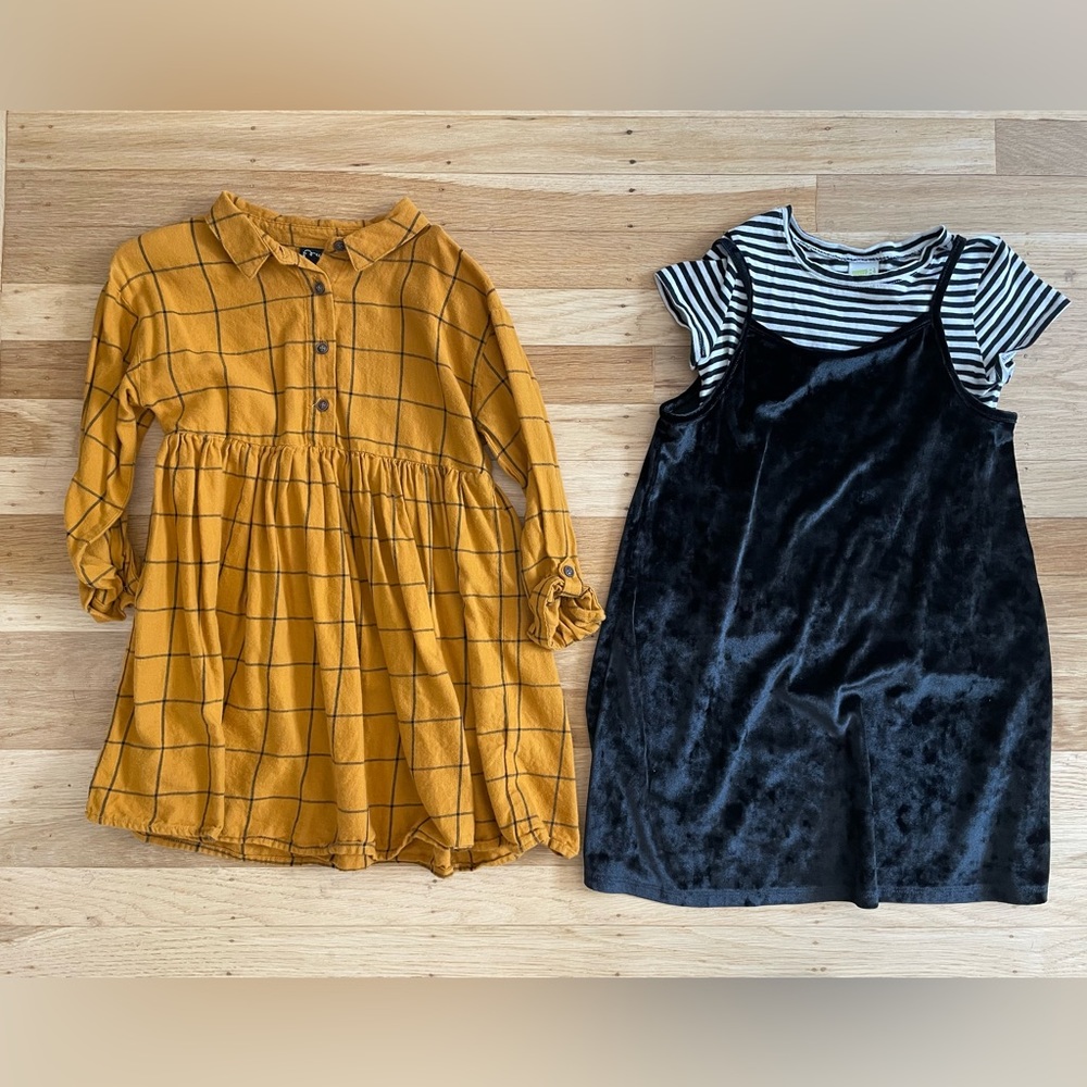 Two Adorable Toddler dresses Size 5T